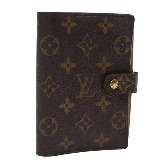 LOUIS VUITTON Monogram Agenda PM Day Planner Cover R20005 LV 76201