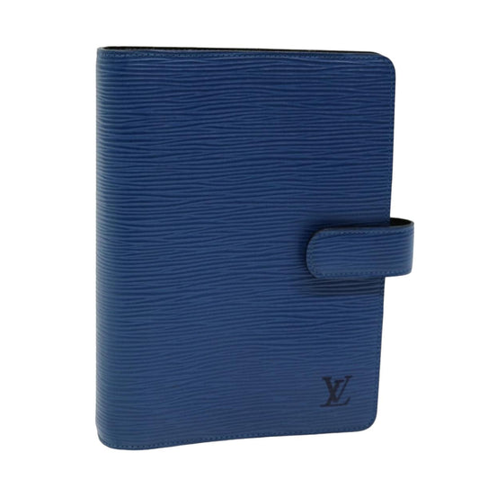 LOUIS VUITTON Epi Agenda MM Day Planner Cover Blue R20055 LV 76207