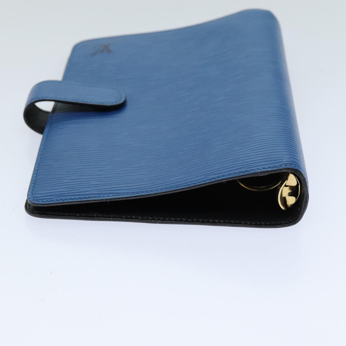 LOUIS VUITTON Epi Agenda MM Day Planner Cover Blue R20055 LV 76207