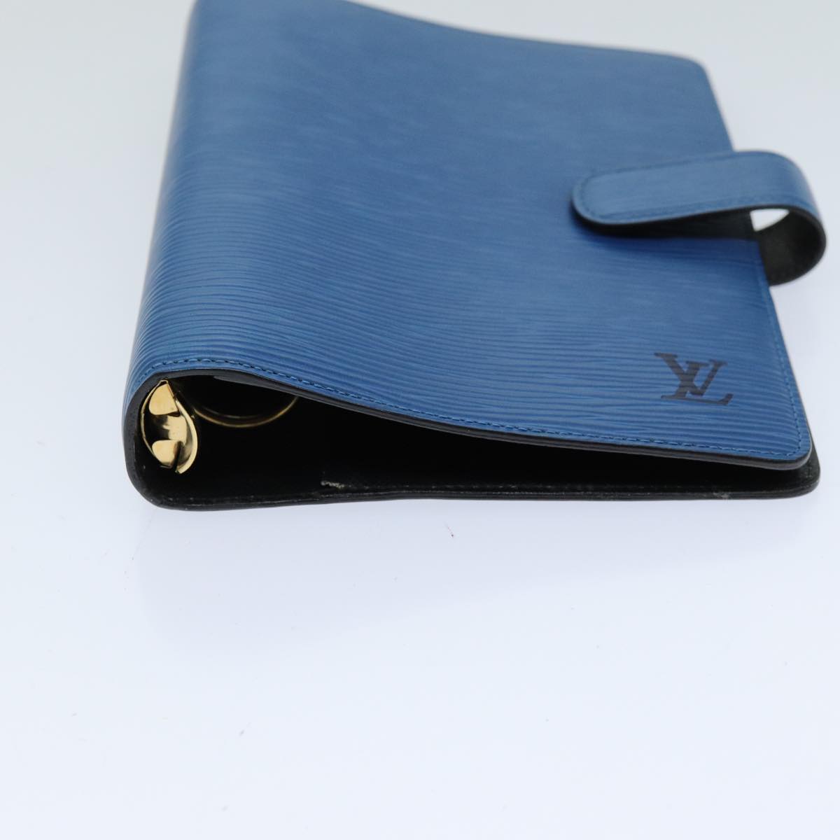 LOUIS VUITTON Epi Agenda MM Day Planner Cover Blue R20055 LV 76207