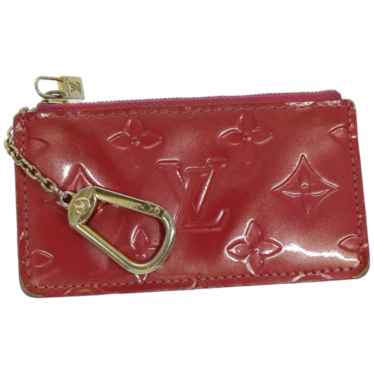 LOUIS VUITTON Monogram Vernis Pochette Cree Purse Fran Boise M9144F 76303