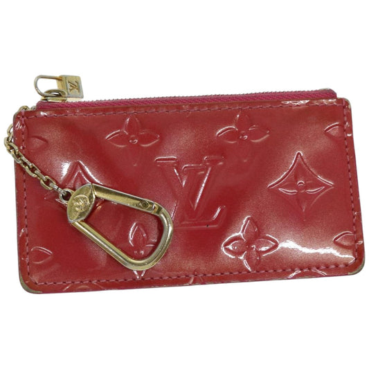 LOUIS VUITTON Monogram Vernis Pochette Cree Purse Fran Boise M9144F 76303