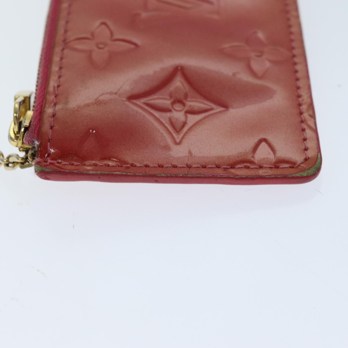 LOUIS VUITTON Monogram Vernis Pochette Cree Purse Fran Boise M9144F 76303