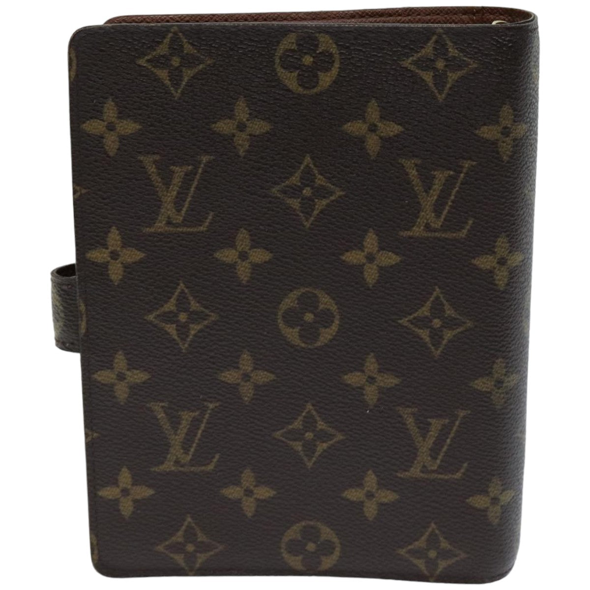 LOUIS VUITTON Monogram Agenda MM Day Planner Cover R20105 LV 76312