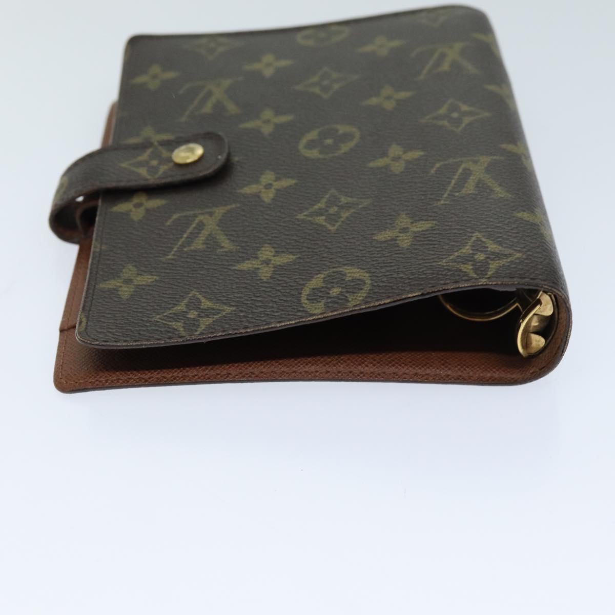 LOUIS VUITTON Monogram Agenda MM Day Planner Cover R20105 LV 76312