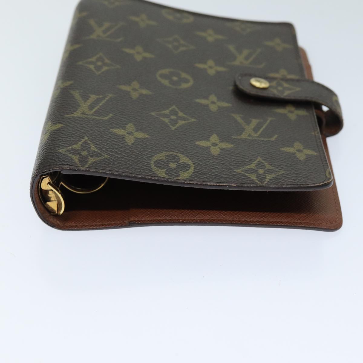 LOUIS VUITTON Monogram Agenda MM Day Planner Cover R20105 LV 76312
