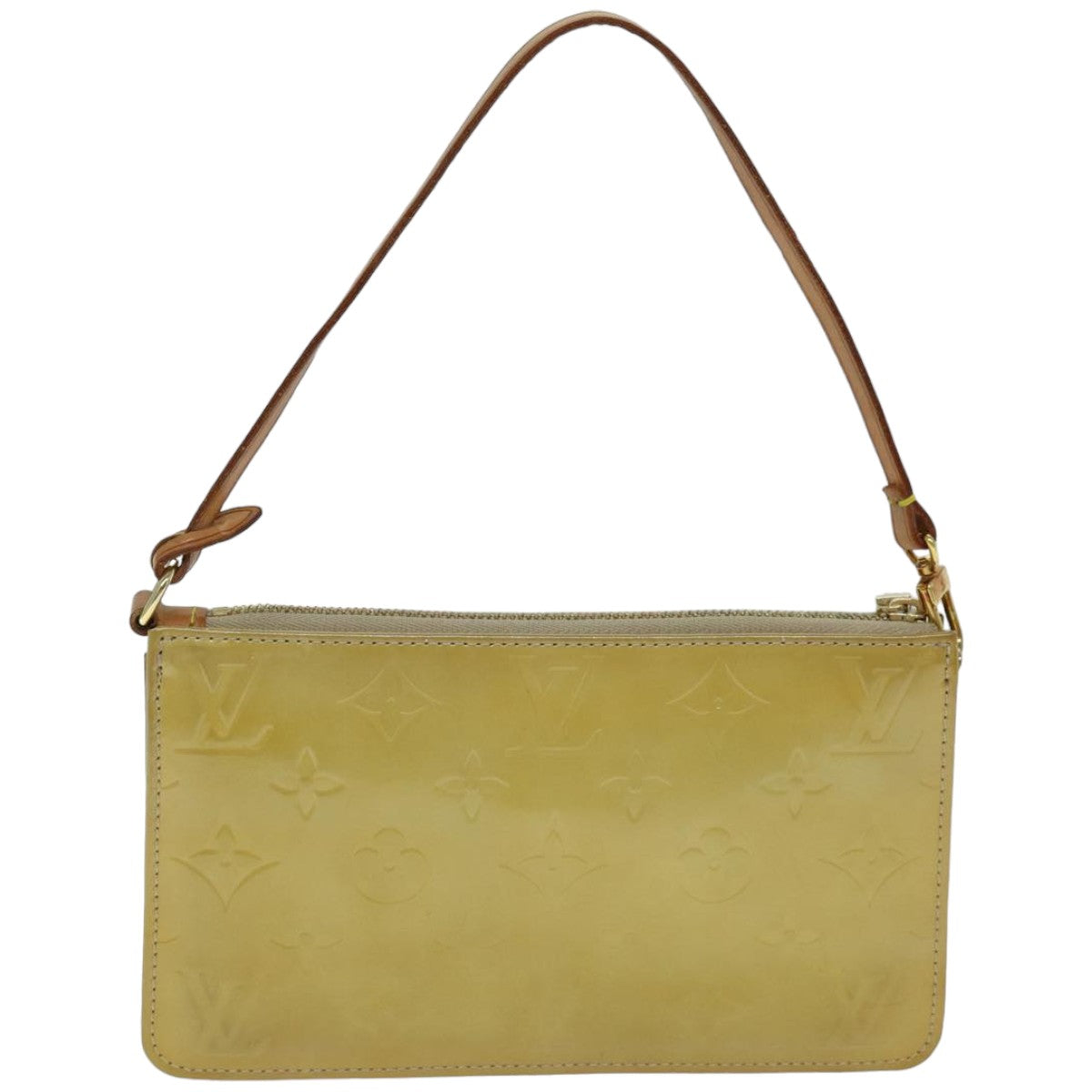 LOUIS VUITTON Monogram Vernis Lexington Accessory Pouch Beige M91010 76315