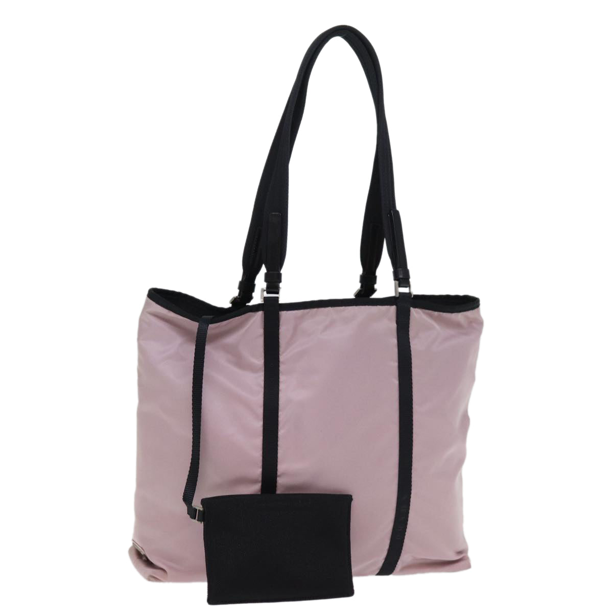 PRADA Tote Bag Nylon Pink  76366