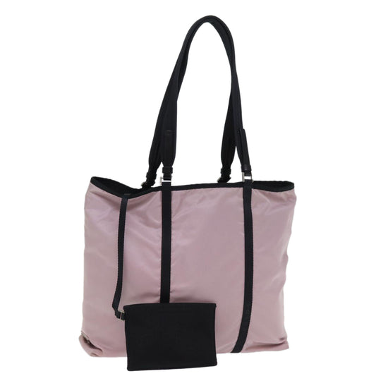 PRADA Tote Bag Nylon Pink  76366
