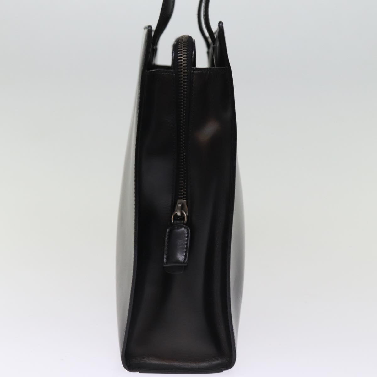 PRADA Shoulder Bag Leather Black  76370