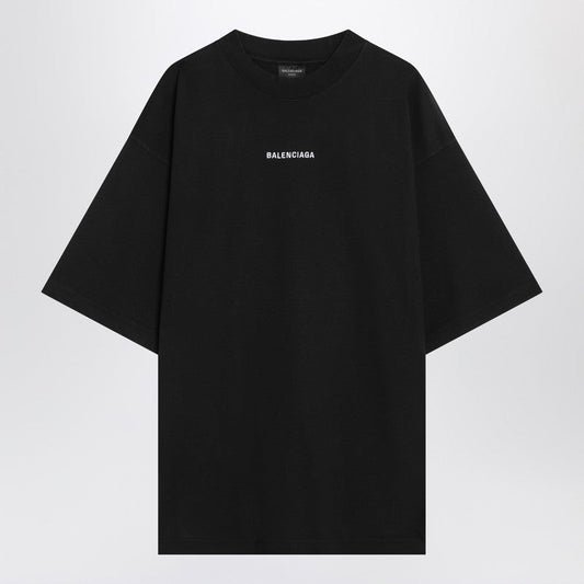 Balenciaga Black New Balenciaga Back Medium Fit T-Shirt Men