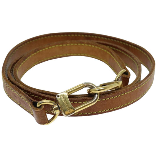 LOUIS VUITTON Shoulder Strap Leather 36.6"" Beige LV 76425