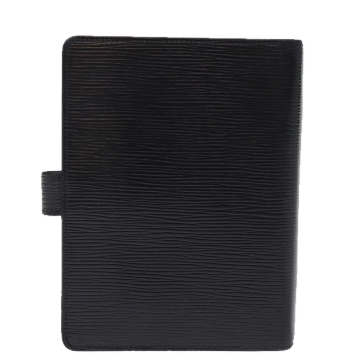 LOUIS VUITTON Epi Agenda MM Day Planner Cover Black R20042 LV 76441