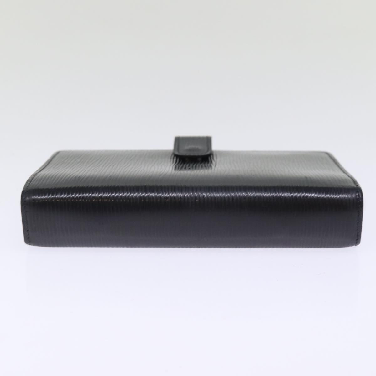 LOUIS VUITTON Epi Agenda MM Day Planner Cover Black R20042 LV 76441