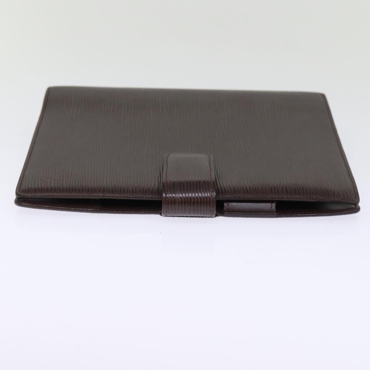 LOUIS VUITTON Epi Agenda GM Day Planner Cover Mocha Brown R2006D LV 76443