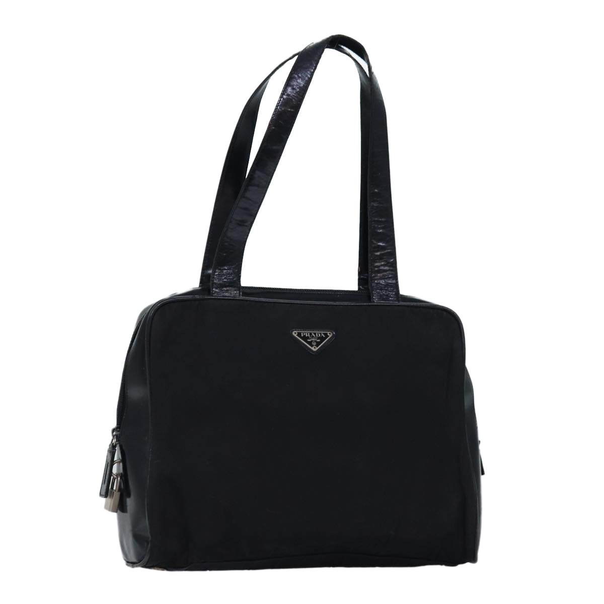 PRADA Shoulder Bag Nylon Black  76453