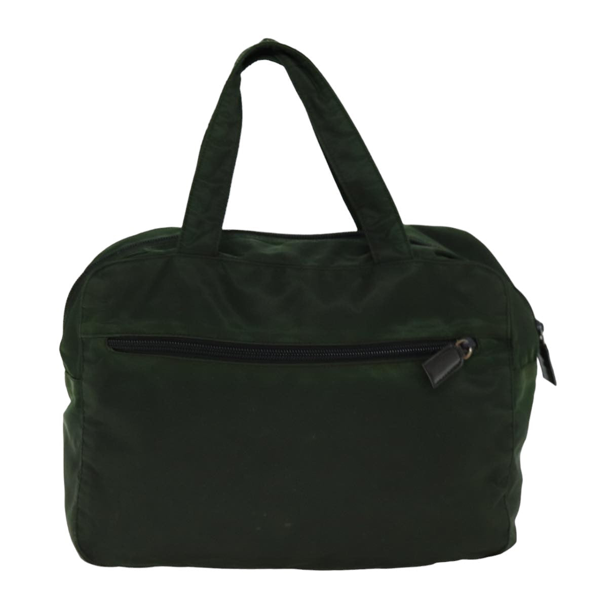 PRADA Hand Bag Nylon Khaki  76455
