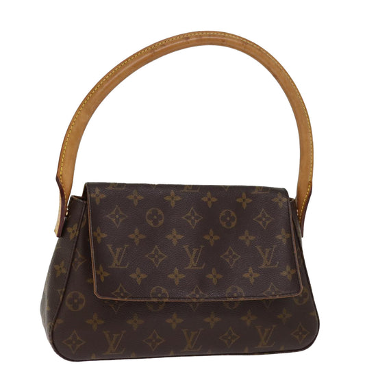 LOUIS VUITTON Monogram Mini Looping Shoulder Bag M51147 LV 76459