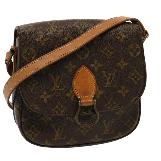 LOUIS VUITTON Monogram Saint Cloud MM Shoulder Bag M51243 LV 76461