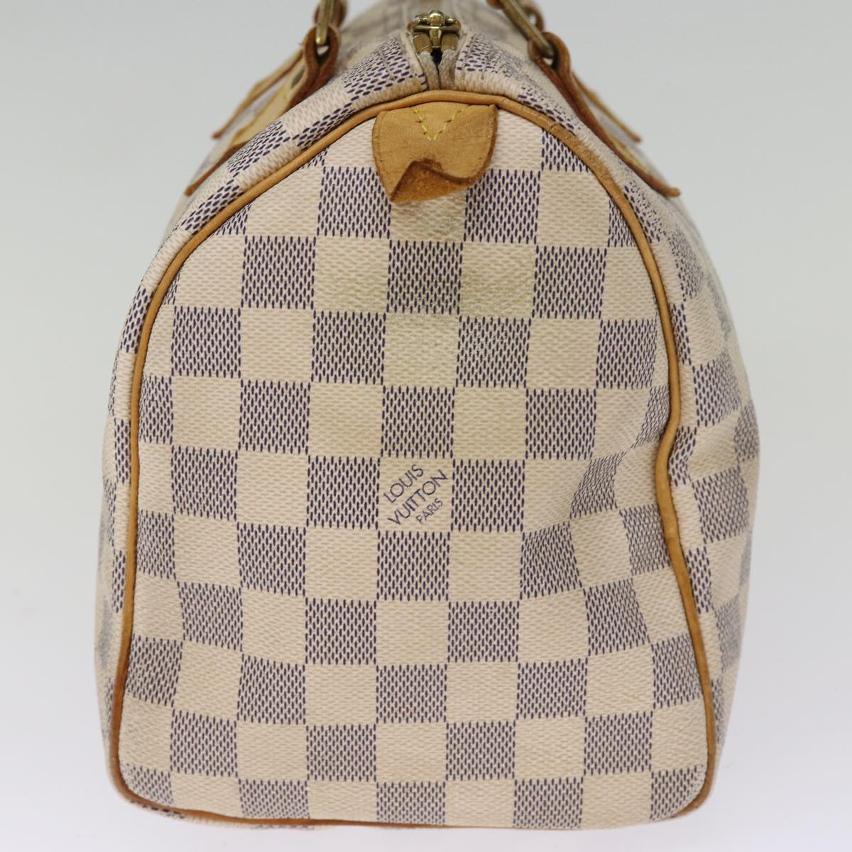 LOUIS VUITTON Damier Azur Speedy 25 Hand Bag N41534 LV 76467