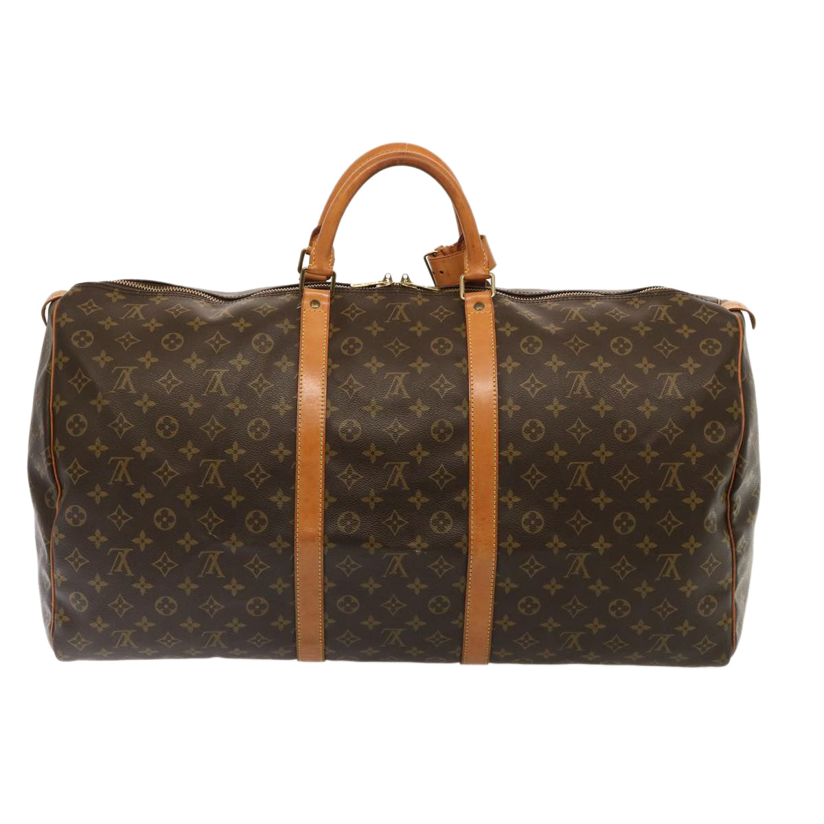 LOUIS VUITTON Monogram Keepall 60 Boston Bag M41422 LV 76472