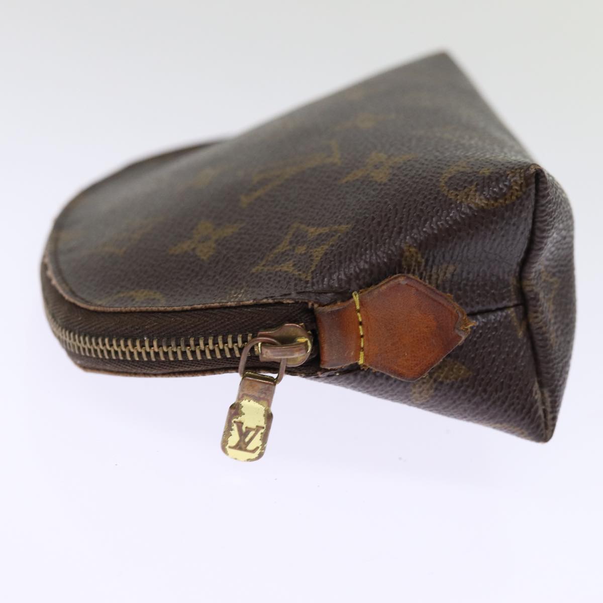LOUIS VUITTON Monogram Pochette Cosmetic PM Cosmetic Pouch M47515 LV 76505