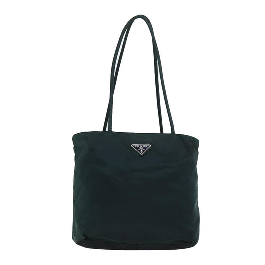 PRADA Tote Bag Nylon Green  76519