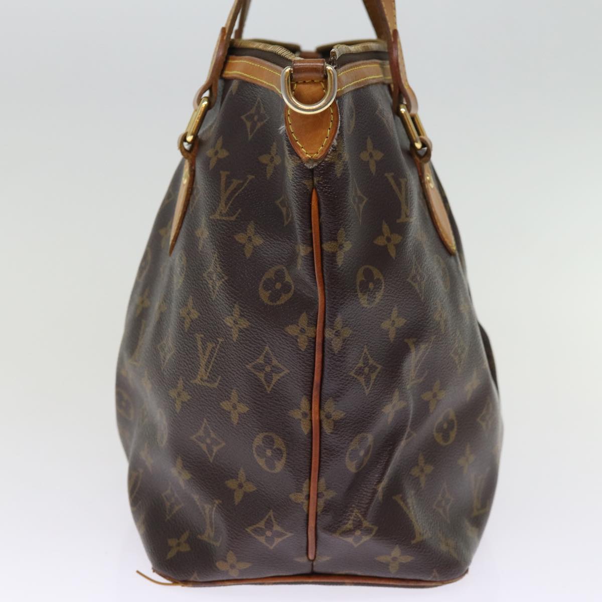 LOUIS VUITTON Monogram Palermo PM Tote Bag M40145 LV 76523