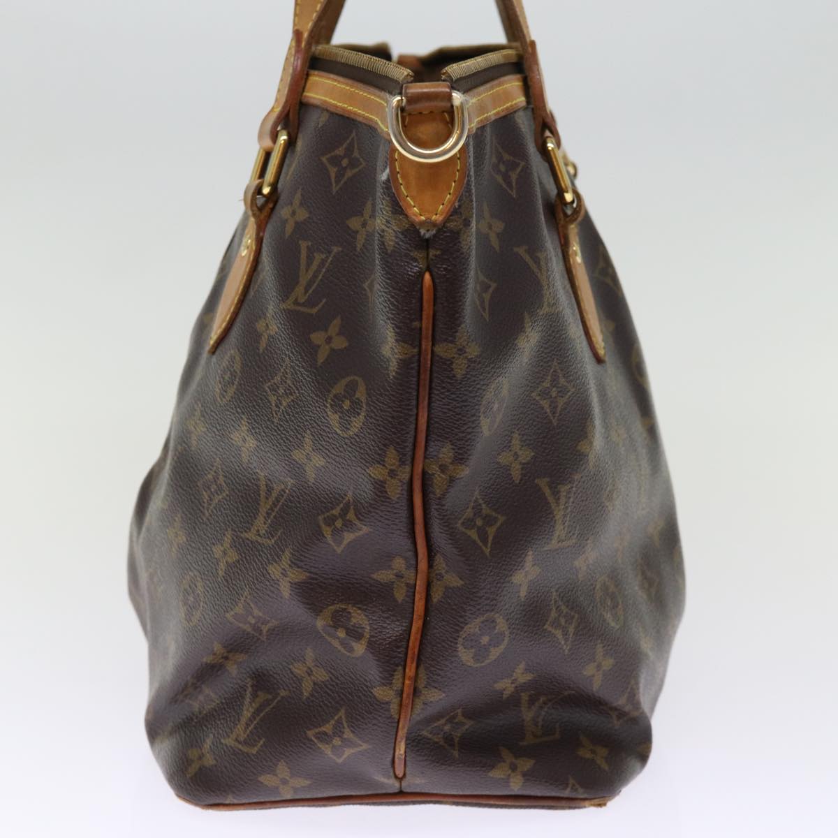LOUIS VUITTON Monogram Palermo PM Tote Bag M40145 LV 76523