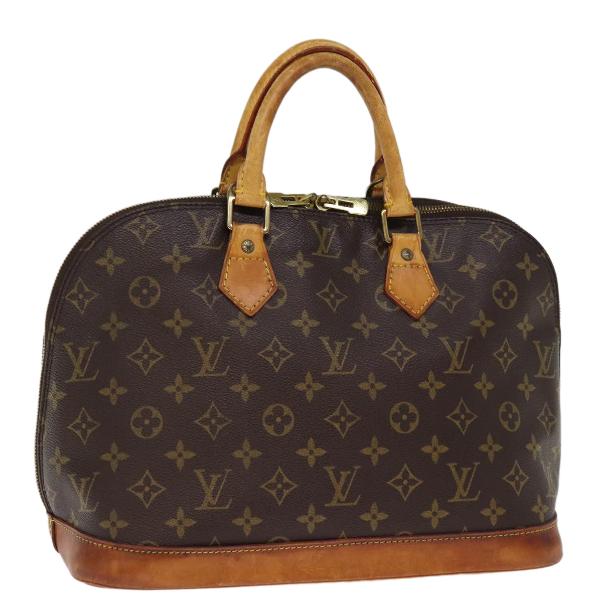 LOUIS VUITTON Monogram Alma Hand Bag M51130 LV 76533