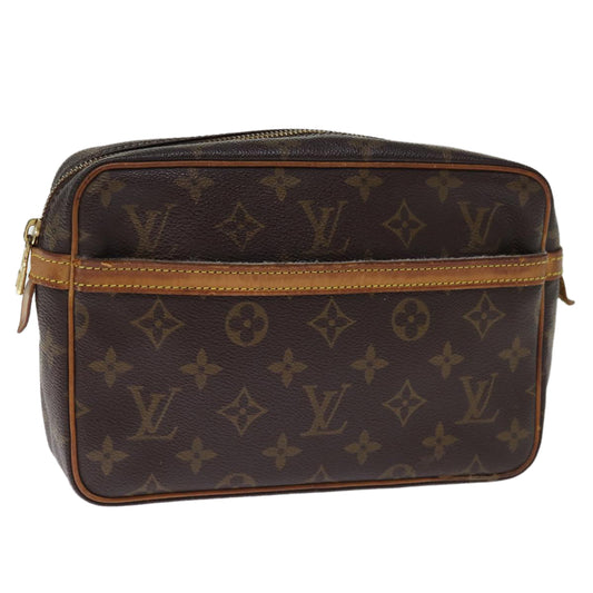 LOUIS VUITTON Monogram Compiegne 23 Clutch Bag M51847 LV 76535