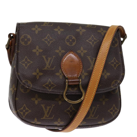 LOUIS VUITTON Monogram Saint Cloud MM Shoulder Bag M51243 LV 76540