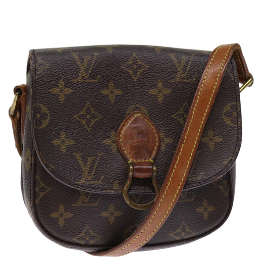 LOUIS VUITTON Monogram Saint Cloud PM Shoulder Bag M51244 LV 76541