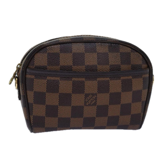 LOUIS VUITTON Damier Ebene Pochette Ipanema Shoulder Bag N51296 LV 76545