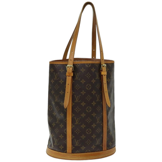 LOUIS VUITTON Monogram Bucket GM Shoulder Bag M42236 LV 76555