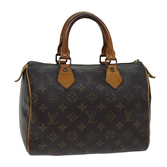 LOUIS VUITTON Monogram Speedy 25 Hand Bag M41528 LV 76569