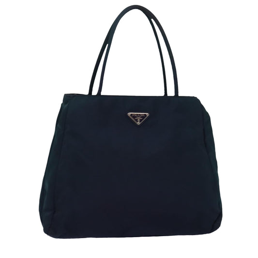 PRADA Hand Bag Nylon Navy  76573