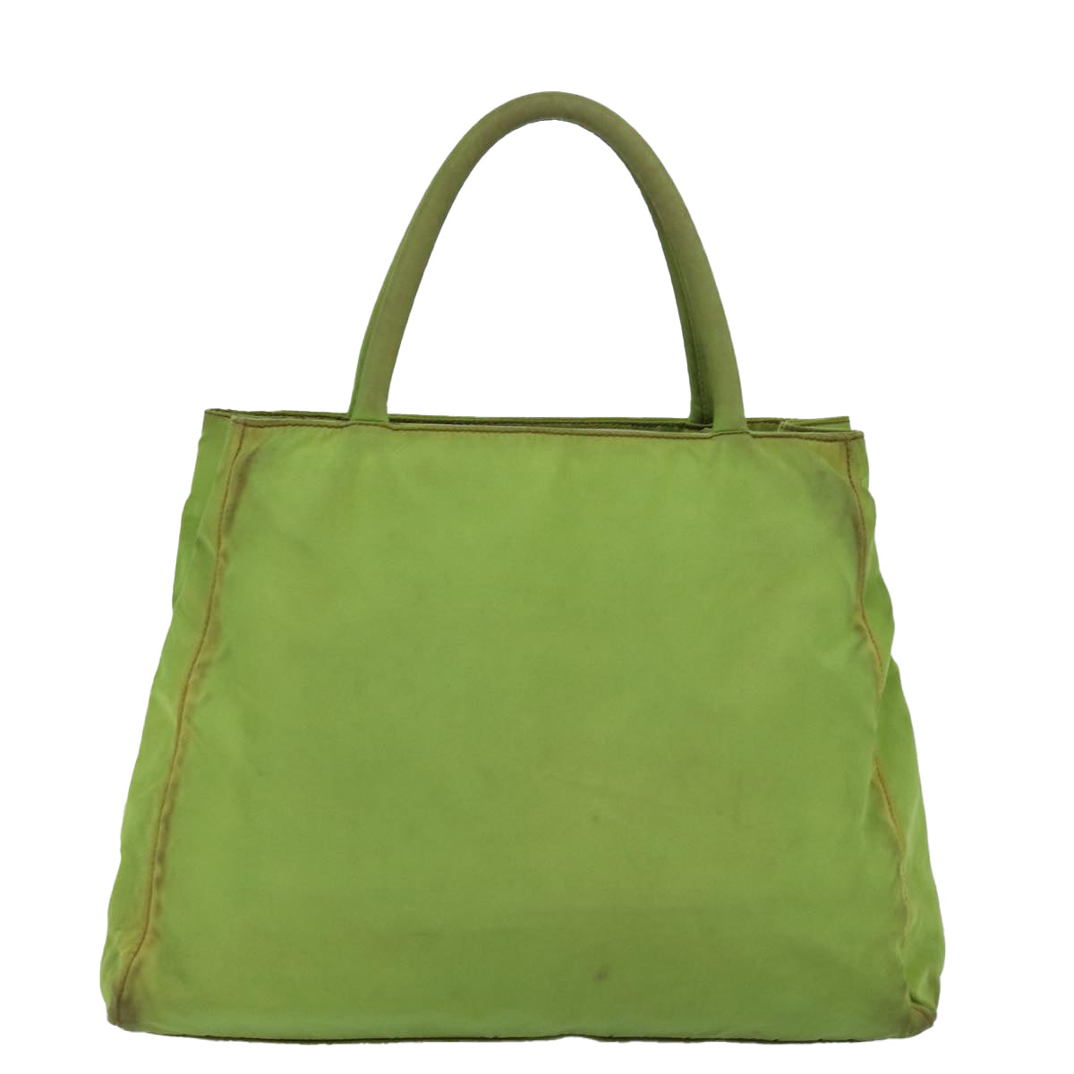 PRADA Hand Bag Nylon Green  76574