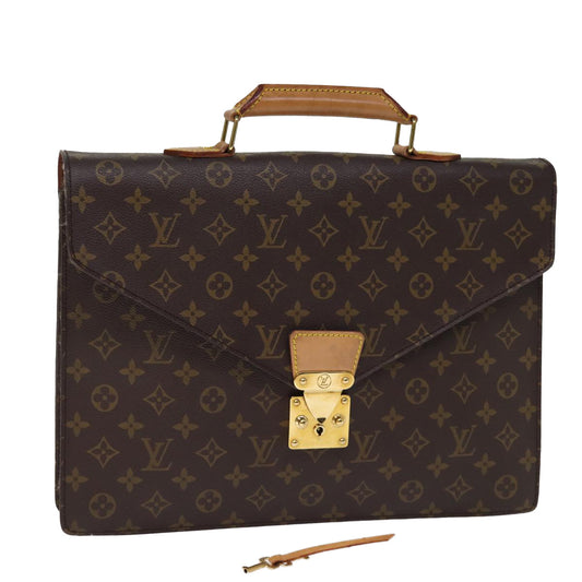 LOUIS VUITTON Monogram Serviette Conseiller Briefcase M53331 LV 76594