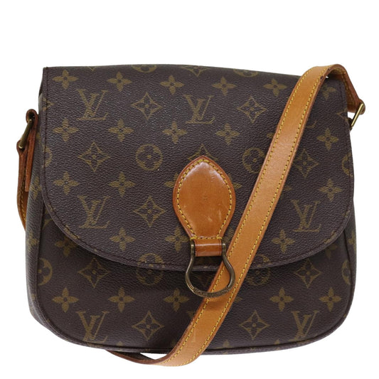 LOUIS VUITTON Monogram Saint Cloud GM Shoulder Bag M51242 LV 76596
