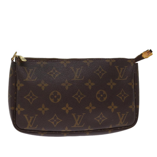 LOUIS VUITTON Monogram Pochette Accessoires Pouch M51980 LV 76604