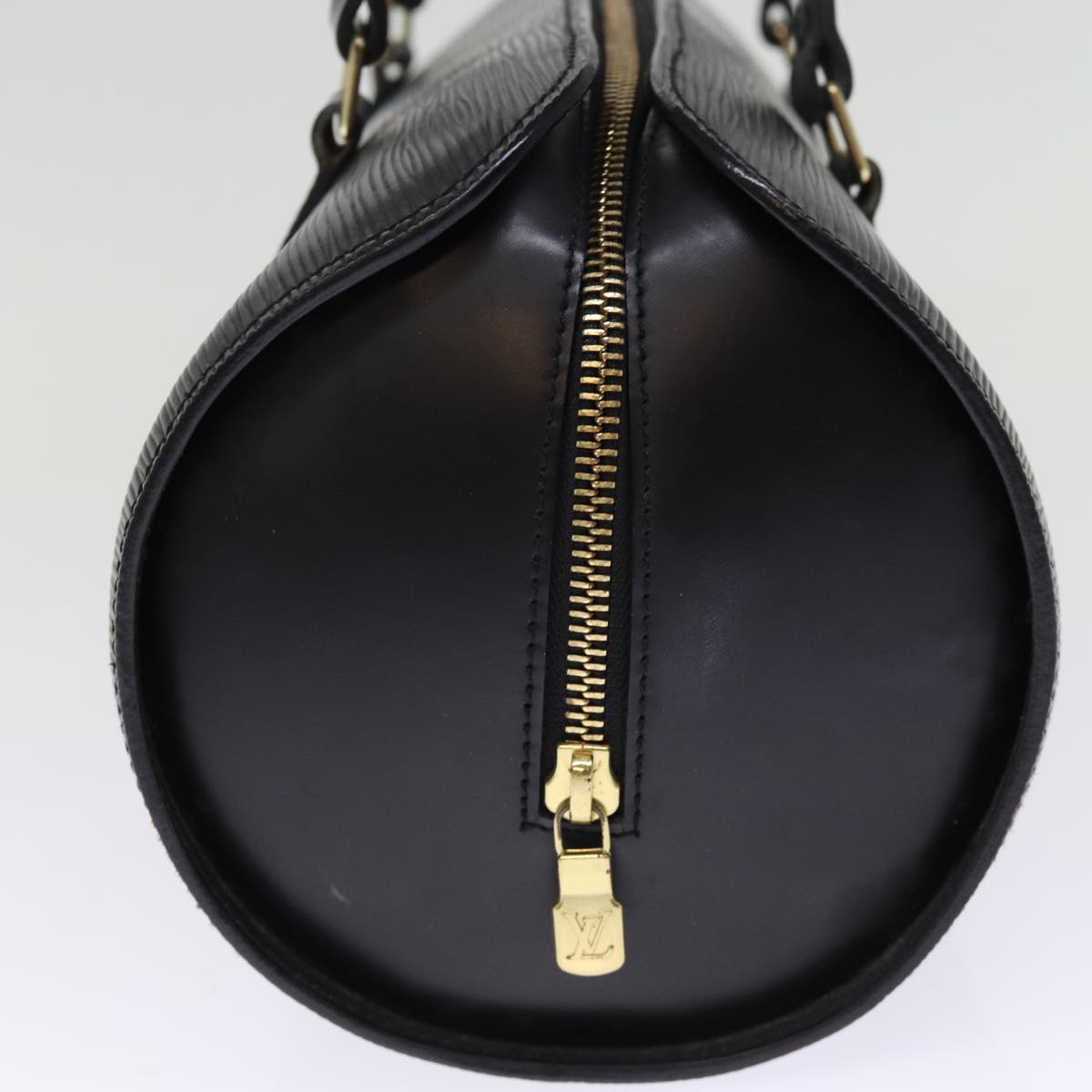 LOUIS VUITTON Epi Soufflot Hand Bag Black M52222 LV 76606