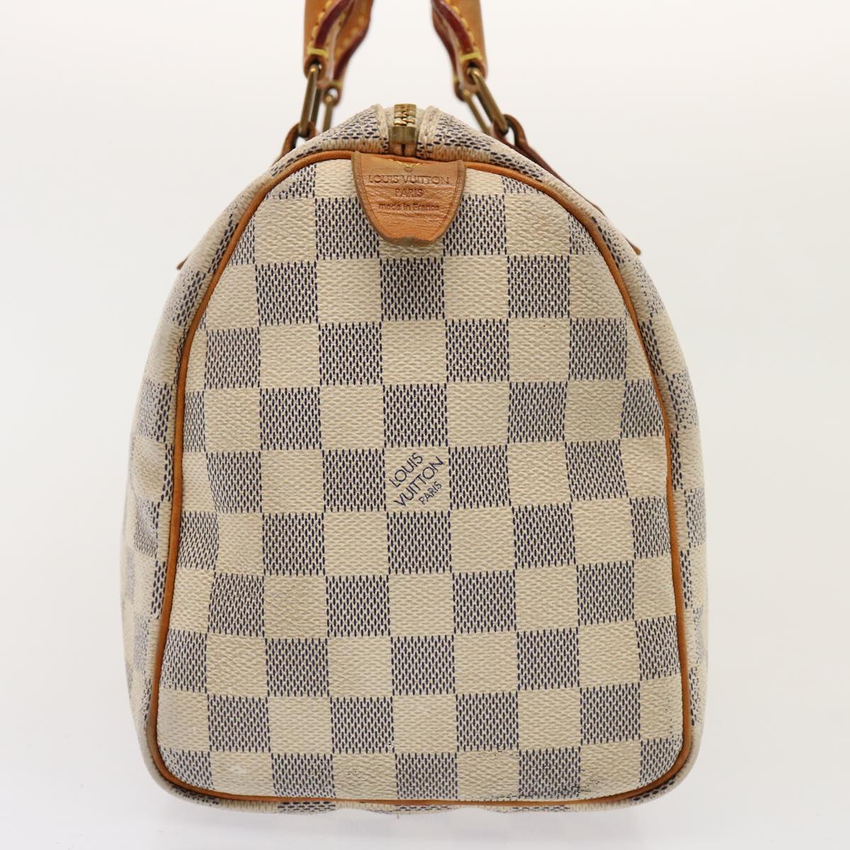LOUIS VUITTON Damier Azur Speedy 25 Hand Bag N41534 LV 76623