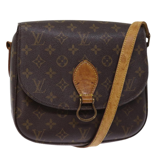 LOUIS VUITTON Monogram Saint Cloud GM Shoulder Bag M51242 LV 76644