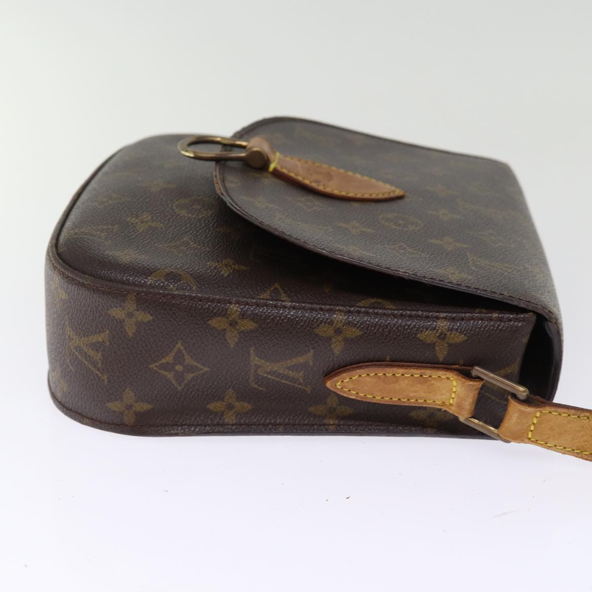 LOUIS VUITTON Monogram Saint Cloud GM Shoulder Bag M51242 LV 76644