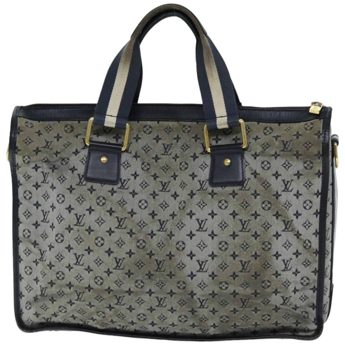 LOUIS VUITTON Monogram Mini Sac Marie Kate 48 Bag Blue M42341 LV 76650