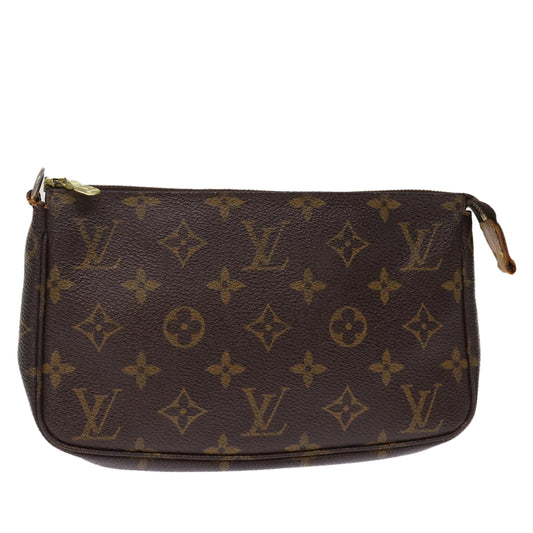 LOUIS VUITTON Monogram Pochette Accessoires Pouch M51980 LV 76657