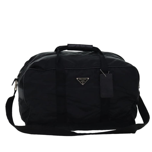 PRADA Boston Bag Nylon 2way Black  76660