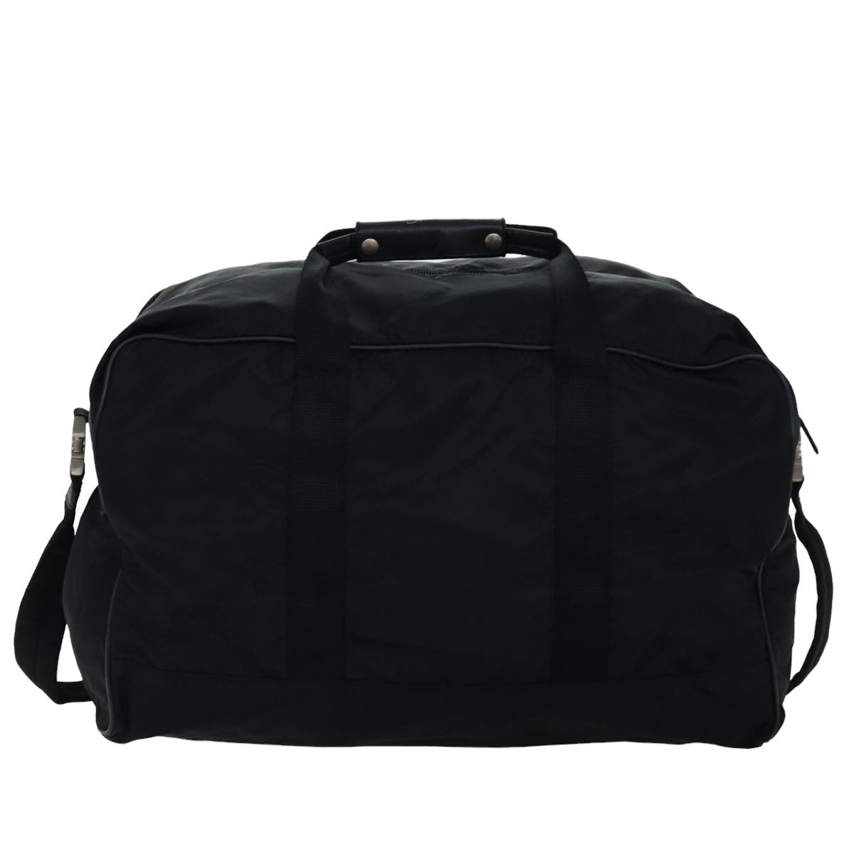 PRADA Boston Bag Nylon 2way Black  76660