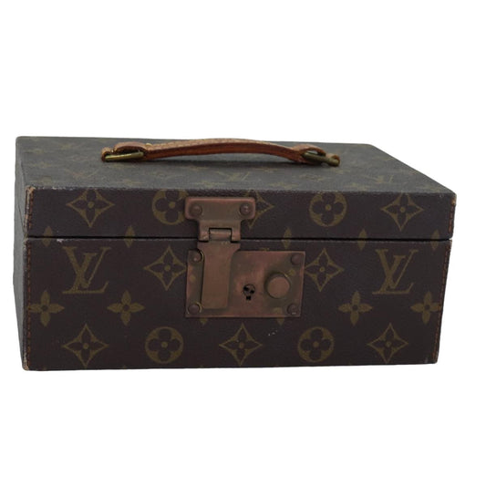 LOUIS VUITTON Monogram Boite A Tour Jewelry Box M47236 LV 76661